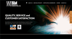Desktop Screenshot of imwelding.com